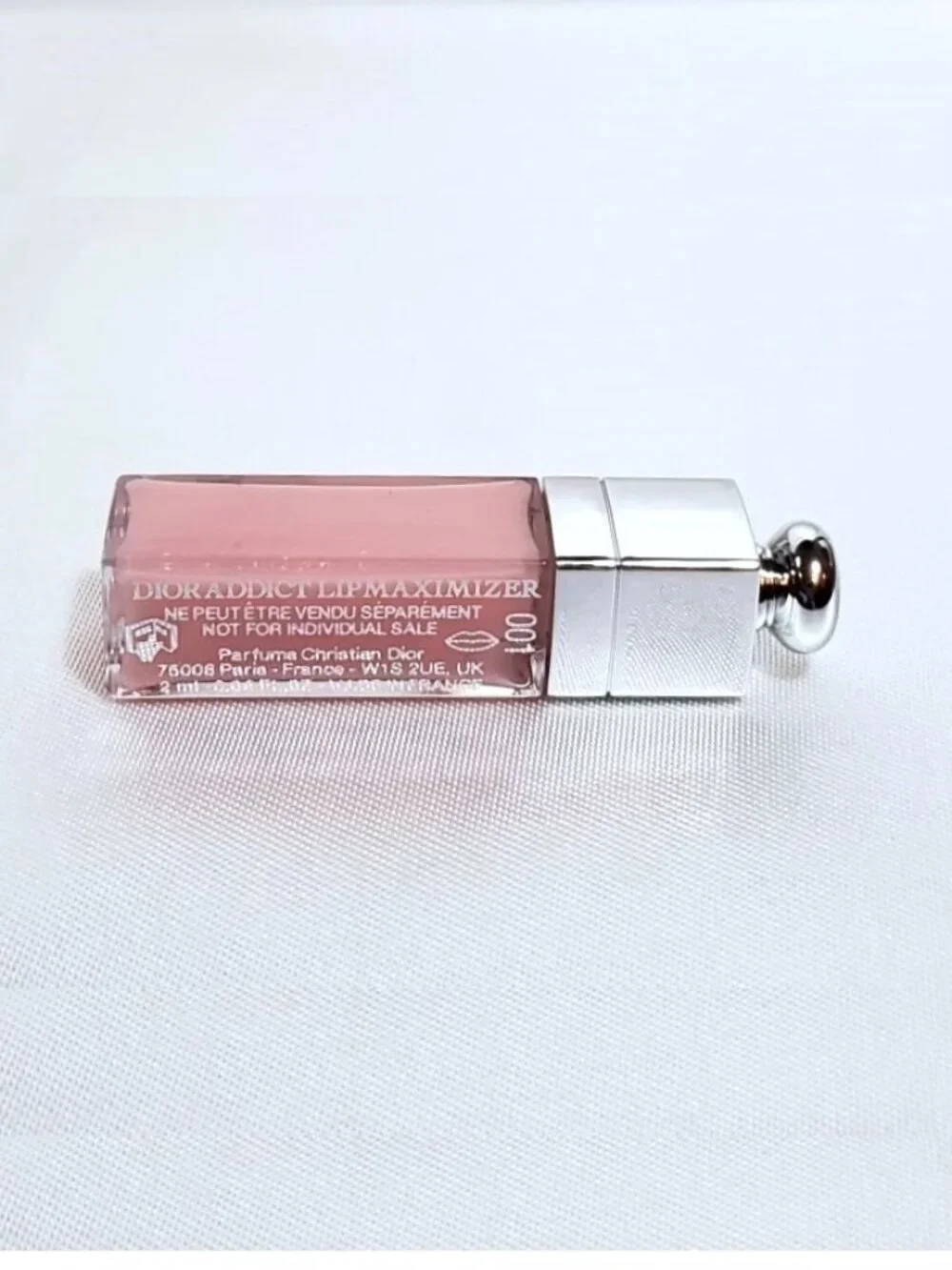 Dior Addict Lip Maximizer Plumping & Hydrating Lip Gloss Shade : 001 pink - Mini